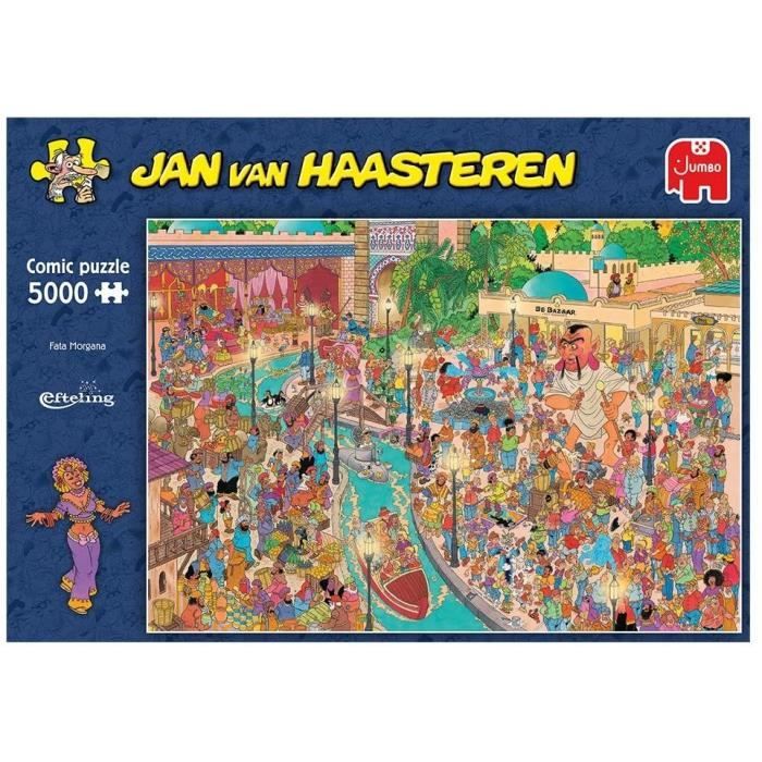 Puzzle - JUMBO - Efteling Fata Morgana 5000 pcs - Puzzles Jan Van Haasteren qualité et style unique