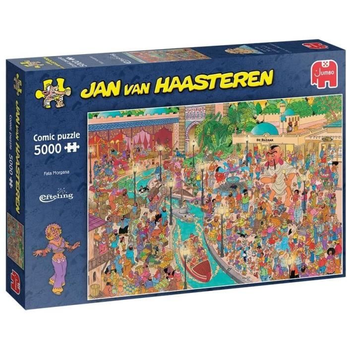 Puzzle - JUMBO - Efteling Fata Morgana 5000 pcs - Puzzles Jan Van Haasteren qualité et style unique