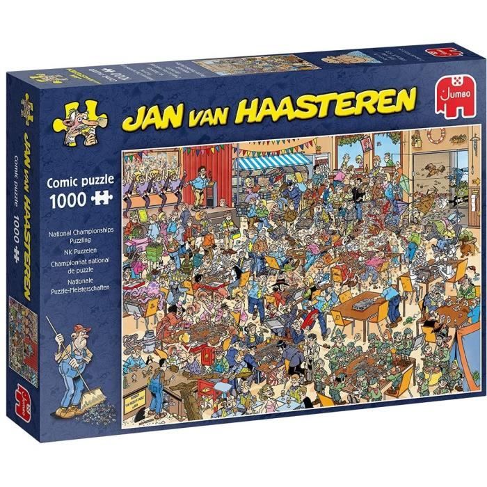 Puzzle - JUMBO - Efteling Sprookjesbos 1000 pcs - Puzzles Jan Van Haasteren qualité et style unique