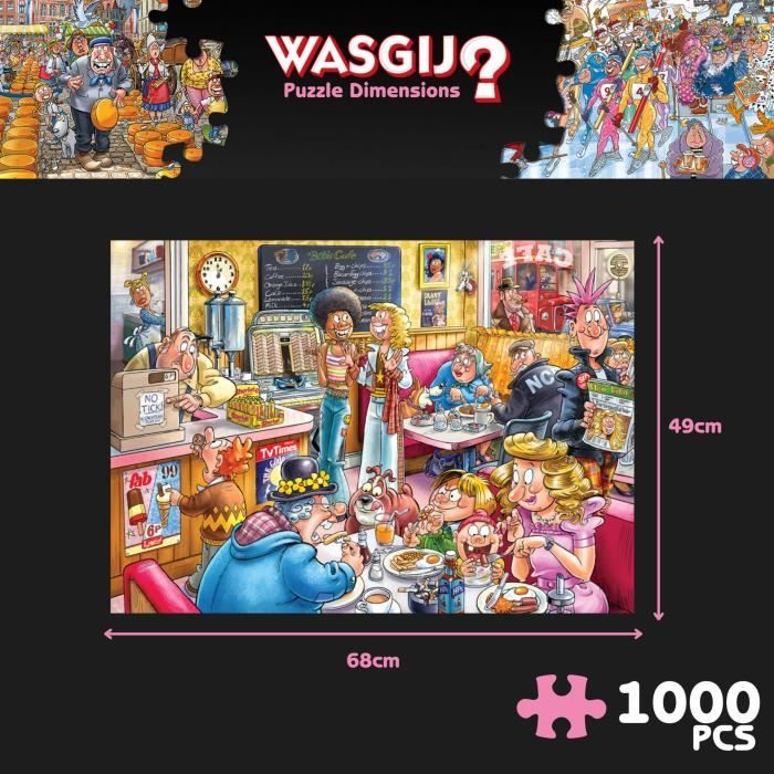 Puzzle - JUMBO - Wasgij Destiny 27 1000 pcs - Devinez le futur avec votre imagination