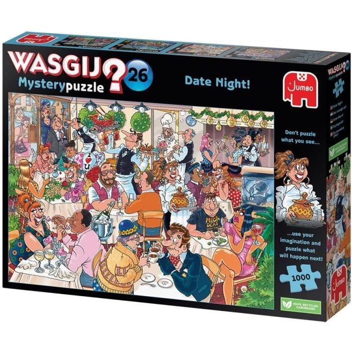 Puzzle - JUMBO - Wasgij Original 44 1000 pcs - Imaginez et devinez ce que les gens voient