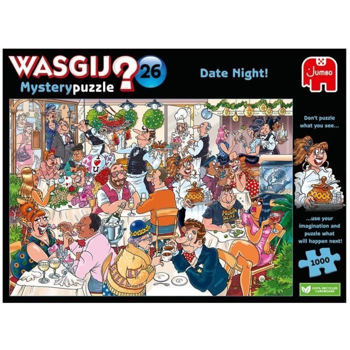 Puzzle - JUMBO - Wasgij Original 44 1000 pcs - Imaginez et devinez ce que les gens voient