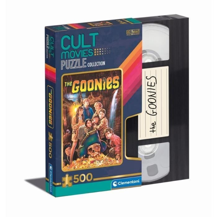 Puzzle Les Goonies - Clementoni - 500 pieces - Collection Cult Movies