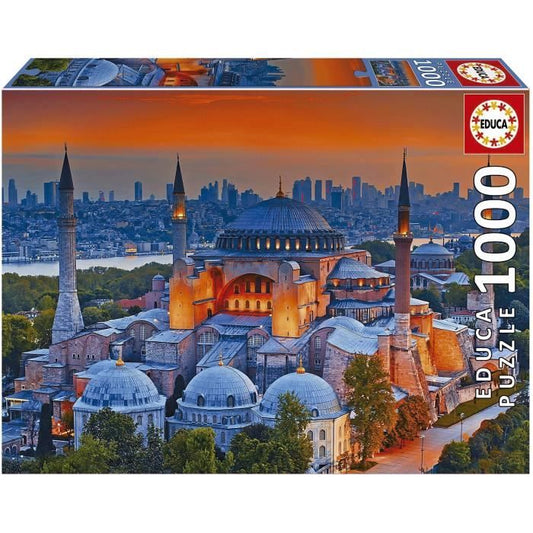 Puzzle MOSQUÉE BLEUE ISTANBUL - 1000 pieces - EDUCA - Architecture et monument