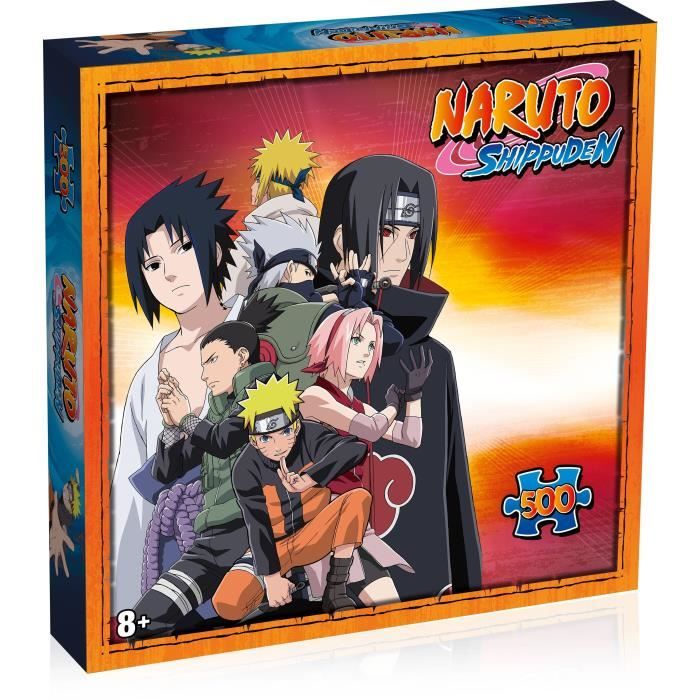 PUZZLE NARUTO SHIPPUDEN NINJAS DE KONOHA 500 PIECES