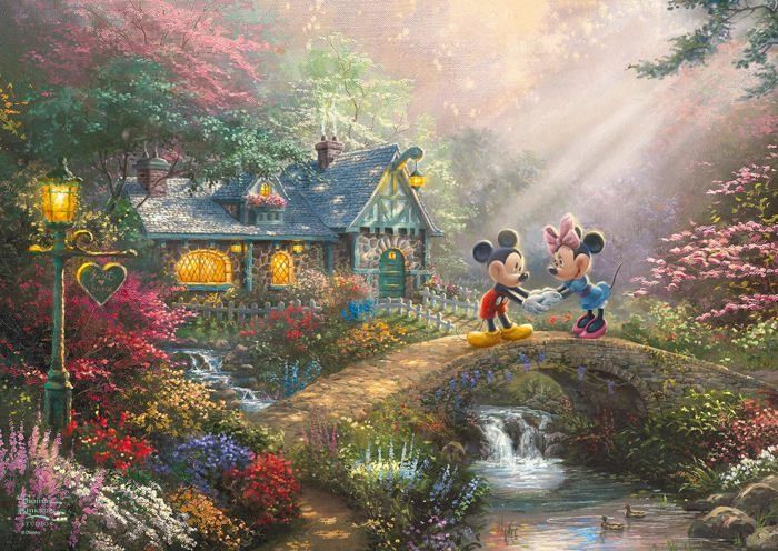 Puzzle - SCHMIDT SPIELE - Disney Mickey & Minnie - 500 pieces