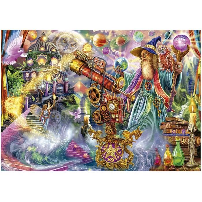 Puzzle SORTILeGE MAGIQUE - 1500 pieces - Marque EDUCA - Theme Fantastique