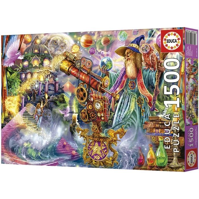 Puzzle SORTILeGE MAGIQUE - 1500 pieces - Marque EDUCA - Theme Fantastique