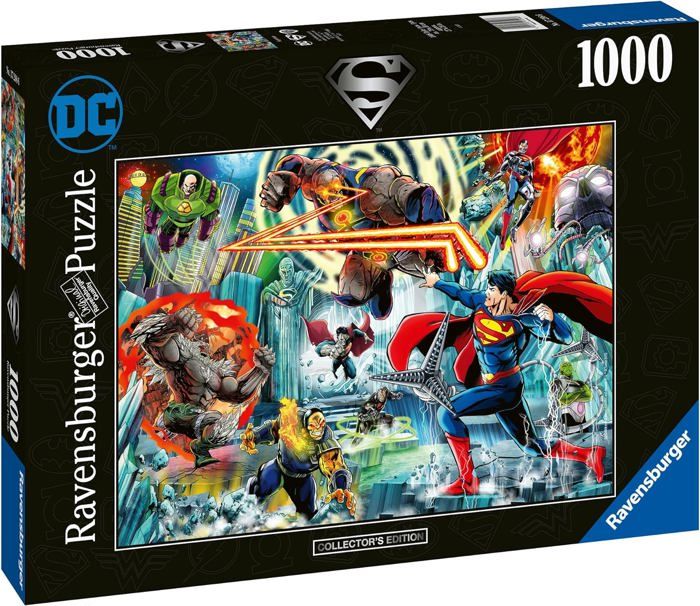 Puzzle Superman - Ravensburger - 1000 pieces - DC Comics - Warner Bros - Pour adultes et enfants des 14 ans