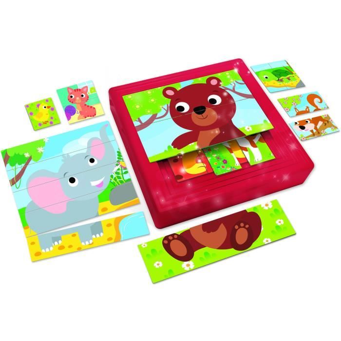 Puzzles progressifs Carotina Baby les Bébés Animaux avec support auto-correctif - LISCIANI