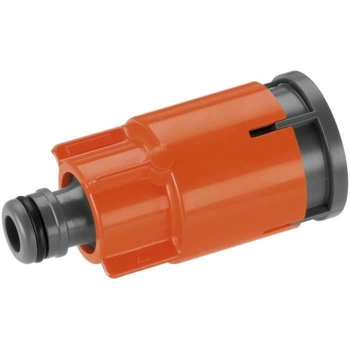 Raccord Aquastop GARDENA pour prise d'eau enterré Matériaux solides et durables fabriqué en Europe (5797-20) GARDENA