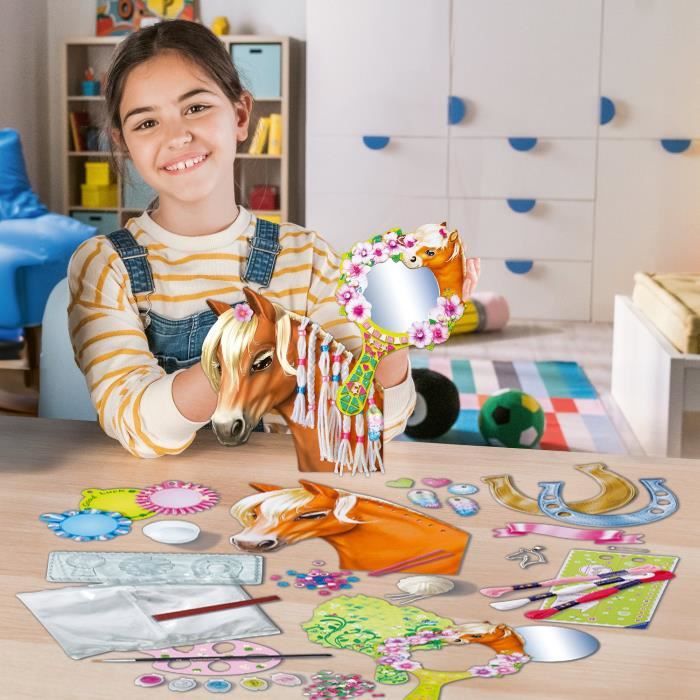 Ravensburger-Be Creative Chevalkit Multi-activités Horses10 créationsActivité détente et créativeDes 7 ans238751