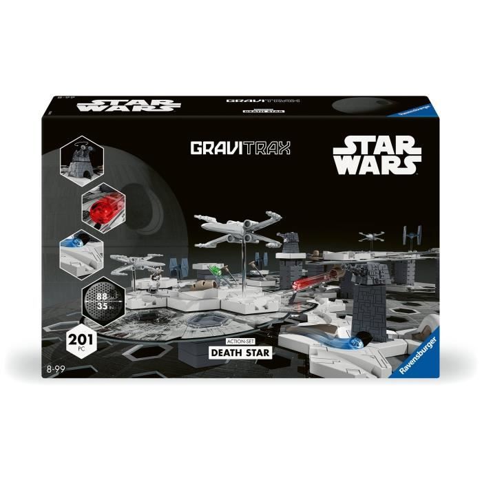 Ravensburger-Gravitrax Star Wars Set-188 pieces-Circuit de billes-Jeu de construction-Parcours de billes-Des 8 ans-23860