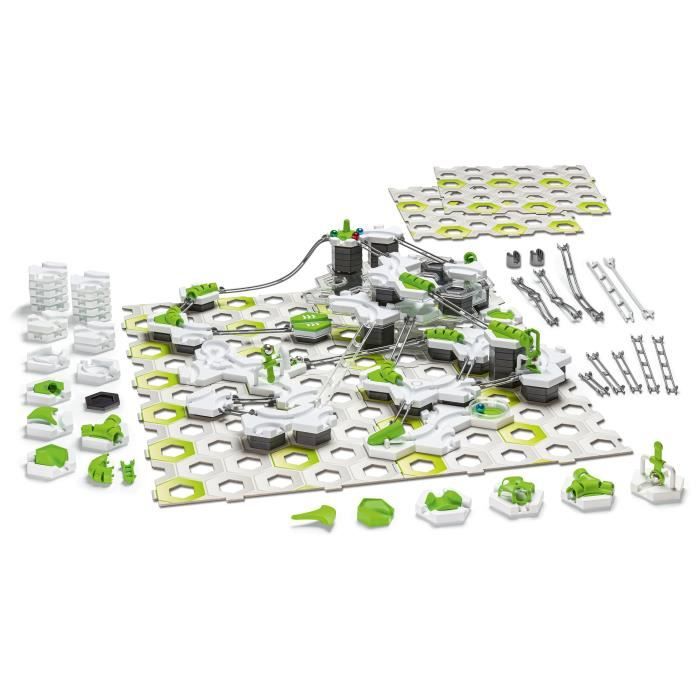 Ravensburger-GraviTrax Starter Set Race-180 pieces-Jeu de construction créatif-Parcours de billes a construire-Des 8