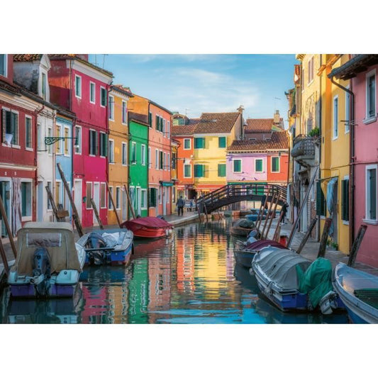 Ravensburger - Puzzle 1000 pieces-Burano Italie - Adultes & enfants des 14 ans - Puzzle de qualité supérieure - 12000623