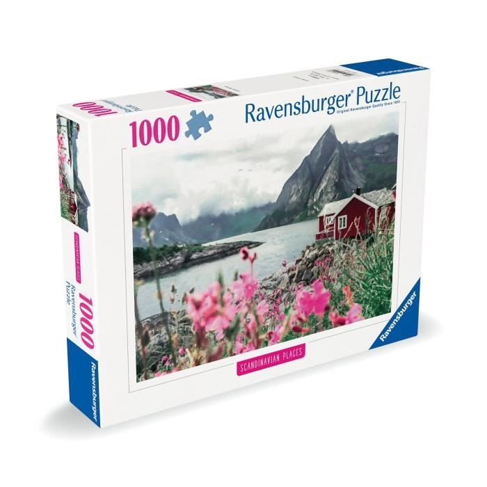 Ravensburger-Puzzle 1000p-Reine Lofoten Norvege (Highlights)-Adultes & enfants-Des 14 ans-Puzzle de qualité