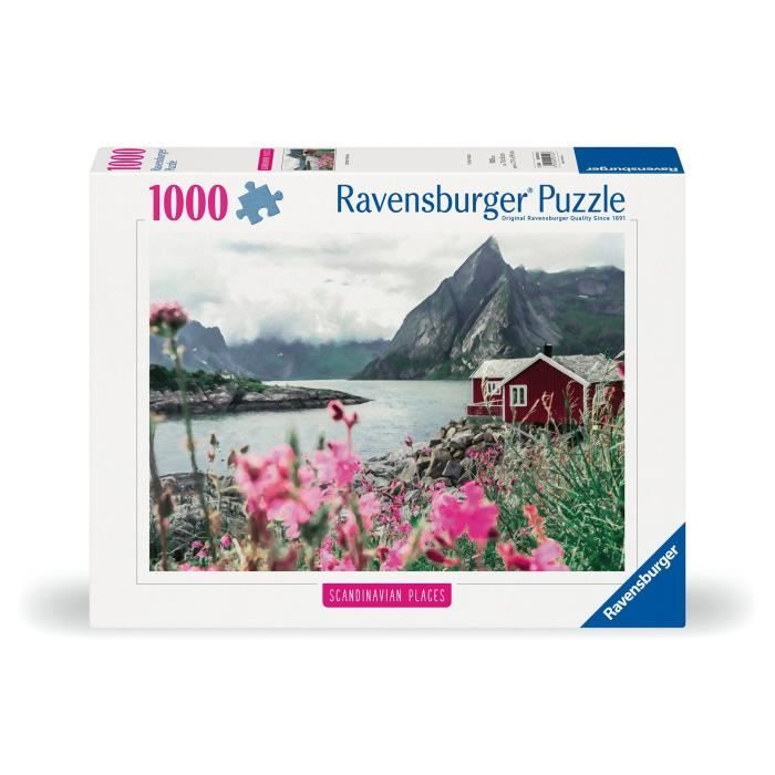 Ravensburger-Puzzle 1000p-Reine Lofoten Norvege (Highlights)-Adultes & enfants-Des 14 ans-Puzzle de qualité