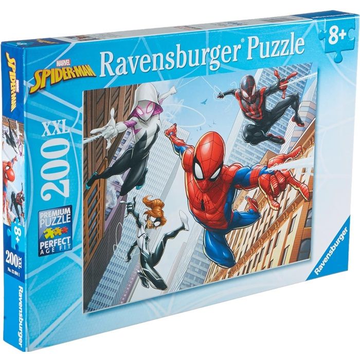 Ravensburger - Puzzle Spider-Man 200 pieces XXL - Les pouvoirs de l’araignée - Enfant 8 ans