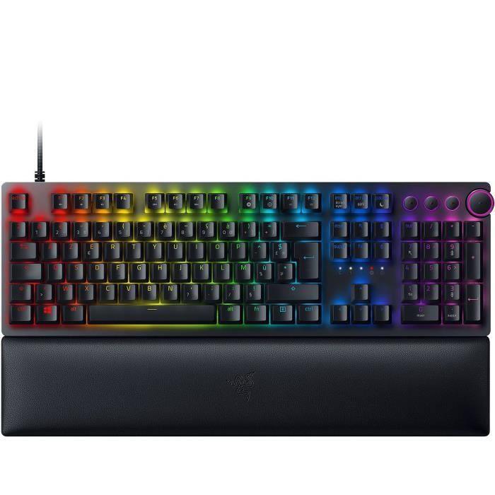 RAZER - Clavier gaming HUNTSMAN V2 PURPLE SWITCH - Paloma Tech