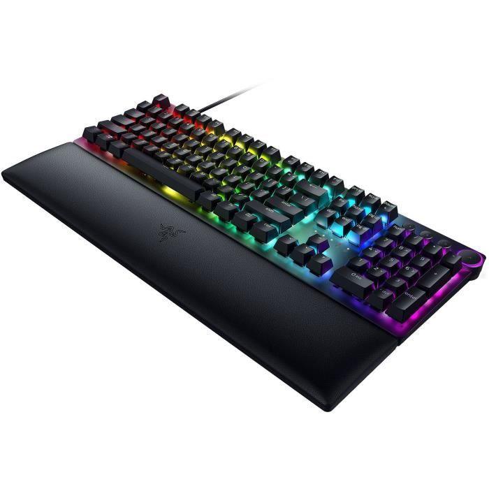 RAZER - Clavier gaming HUNTSMAN V2 PURPLE SWITCH - Paloma Tech