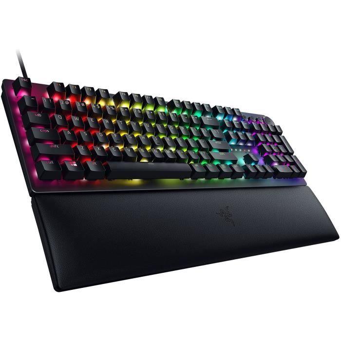 RAZER - Clavier gaming HUNTSMAN V2 PURPLE SWITCH - Paloma Tech