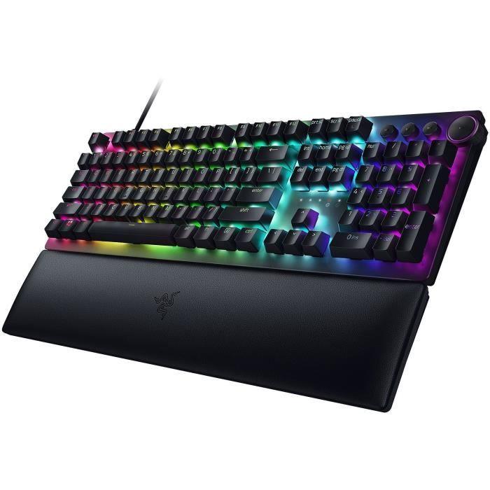 RAZER - Clavier gaming HUNTSMAN V2 PURPLE SWITCH - Paloma Tech