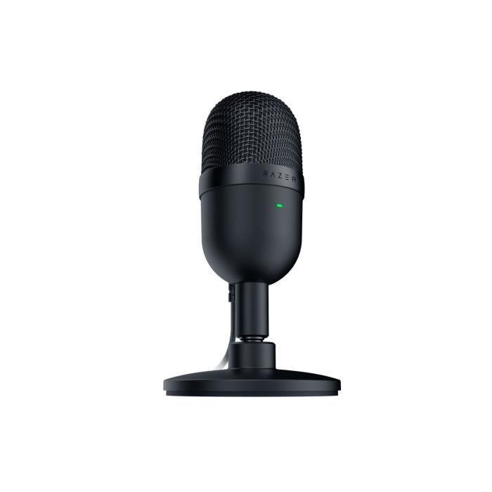 RAZER - Microphone Ultra Compact - Seiren Mini Desktop - Noir - Paloma Tech