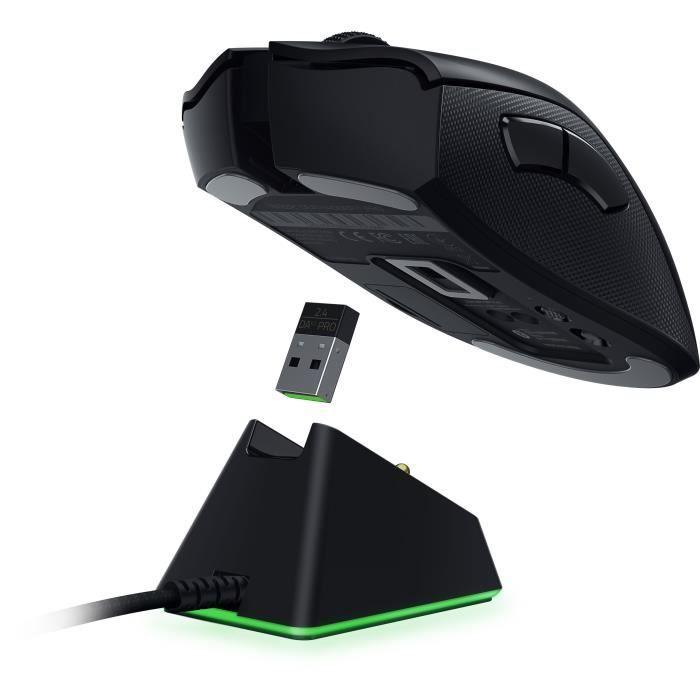 RAZER - Souris - Sans fil - DeathAdder V2 Pro - Noir - Paloma Tech