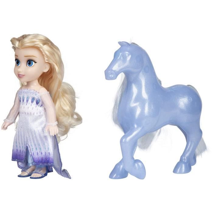 REINE DES NEIGES - Coffret poupée Elsa et Nokk - 15 cm - JAKKS - 480447