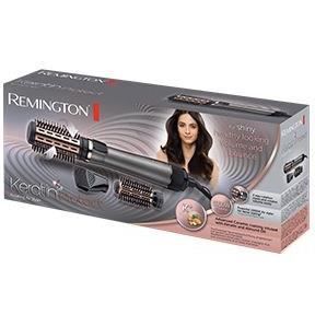 Remington AS8810 Brosse Cheveux Rotative Soufflante Chauffante Volume Keratin Protect Soin Kératine Huile d’Amande