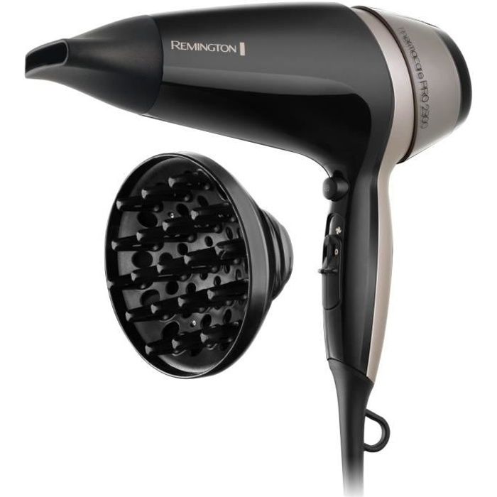 REMINGTON D5715 Seche-Cheveux Professionnel Ionique Thermacare 2300W Grille Céramique Chaleur Homogene