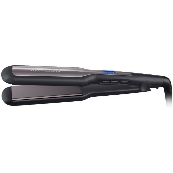 Remington S5525 Fer a Lisser Lisseur Plaques Flottantes XL Advanced Ceramic Température Modulable Lissage Facile