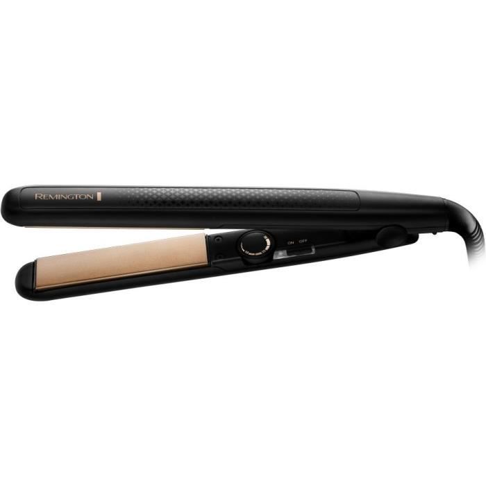 Remington S6308 Fer a lisser lisseur Advanced Ceramic Soin Eclat Brillance plaques flottantes cheveux doux lisses