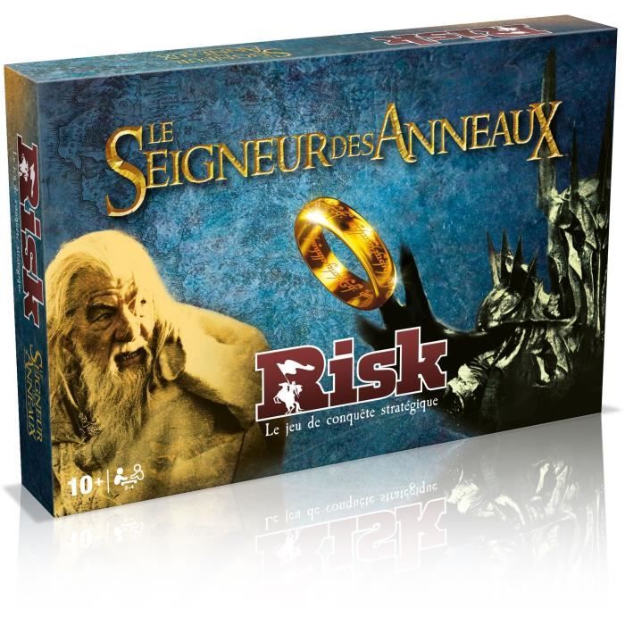 Risk Le Seigneur des Anneaux - Conquete des territoires en Terre du Milieu Jeu de société - WINNING MOVES