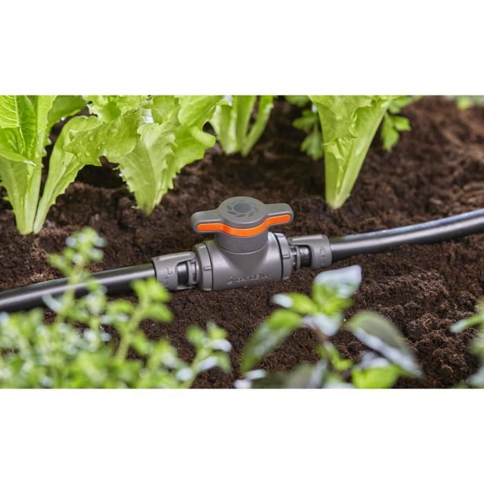 Robinet d'arret 1/2 13mm - Connexion Quick & Easy - MDS - 13207-20 GARDENA