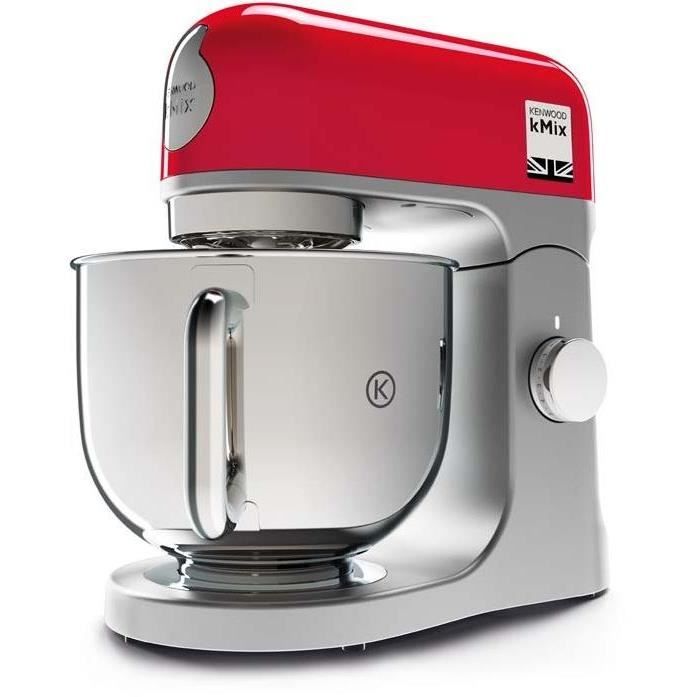 Robot pâtissier KENWOOD kMix KMX750RD - Corps métal - Rouge - 1000 W - 5 L