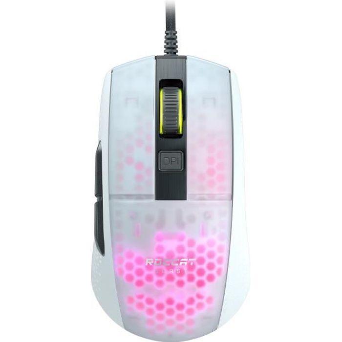 ROCCAT Souris gamer BURST PRO - Blanc - Paloma Tech