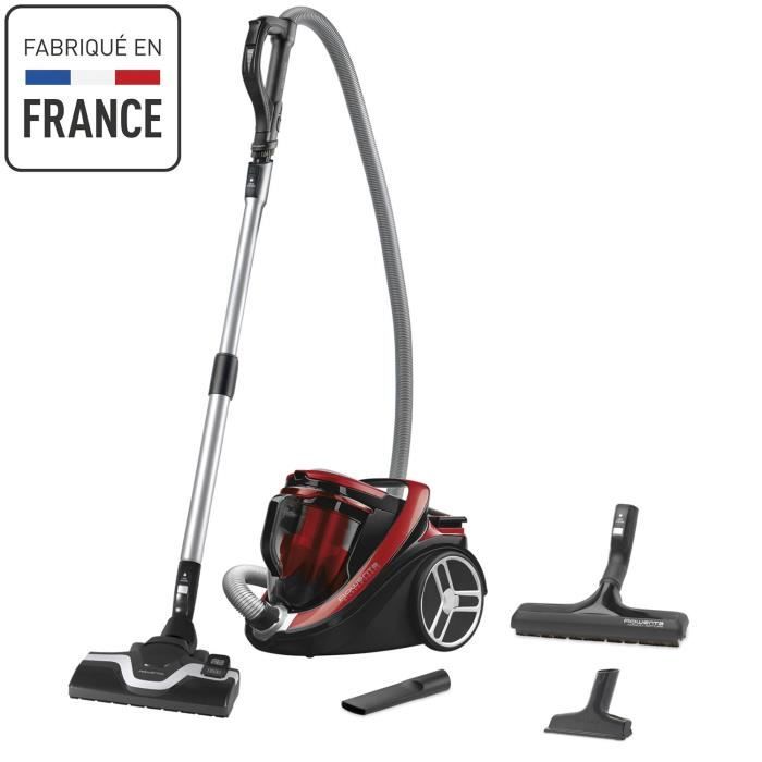 ROWENTA Silence Force Cyclonic Aspirateur sans sac 2,5 L Économie d’énergie 65 dB(A) Ergonomique Fabriqué