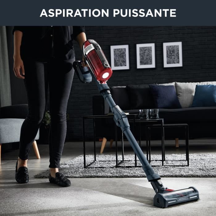 ROWENTA X-Force Flex 11.60 Animal Care Aspirateur balai sans fil Tube flexible Autonomie jusqu’a 45 min Léger YY4890FE