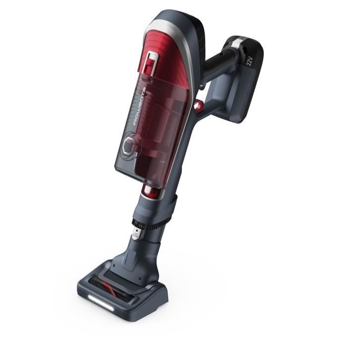 ROWENTA X-Force Flex 8.60 Aspirateur balai sans fil Tube flexible Batterie amovible 22 V Autonomie jusqu’a 45 min