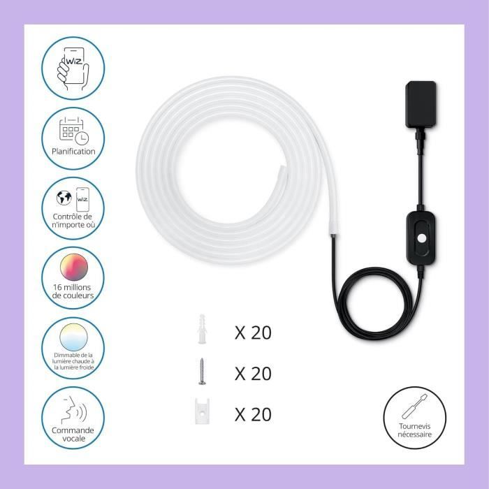 Ruban LED - WIZ - Connecté - Extérieur - 5 m WIZ