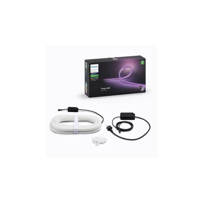 Ruban lumineux connecté Philips Hue White Outdoor Lightstrip - 5 m pour éclairage extérieur PHILIPS