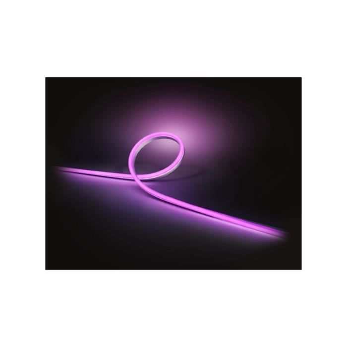 Ruban lumineux connecté Philips Hue White Outdoor Lightstrip - 5 m pour éclairage extérieur PHILIPS