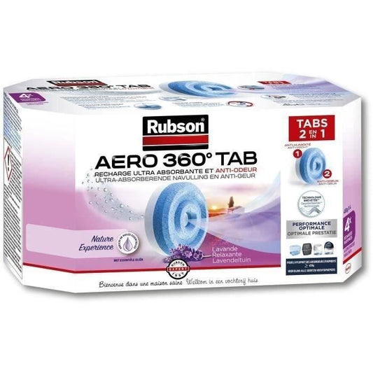 RUBSON 4 Recharges Aero 360 Lavande