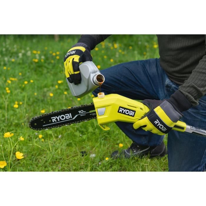 RYOBI - Élagueur sur perche 36V MAXPOWER - guide 25 cm - tube télescopique (2,4 - 2,9 m) - sans batterie ni chargeur