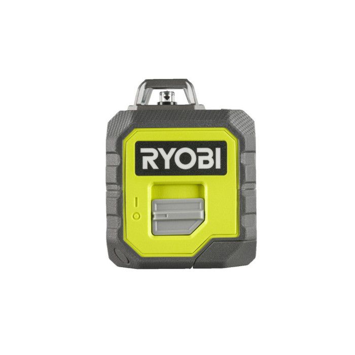 RYOBI - Laser 360° vert - portée 25 m - précision + /- 0,5 mm - Livré avec une canne télescopique une pochette 4