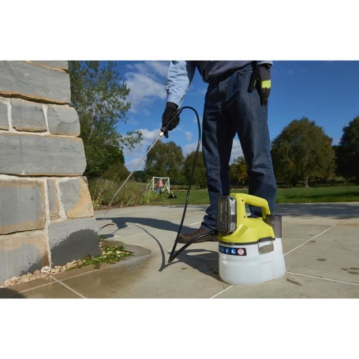 RYOBI - Pulvérisateur 18V ONE+ - 3,1 bars - débit 0,5 l/min - réservoir 3,5 L - vendu sans batterie ni chargeur - OWS1880 RYOBI