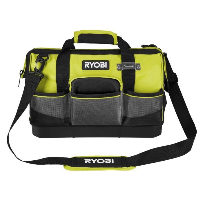 RYOBI - Sac avec fond renforcé 38 x 29 x 20,5 cm pour 1 ou 2 outils - RSSSTB1