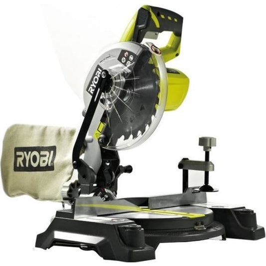 RYOBI - Scie a onglets 18V ONE + - diam. 190 mm x 16 mm - capacité 45 x 108 mm a 90° - Livrée avec 1 lame 24 dents