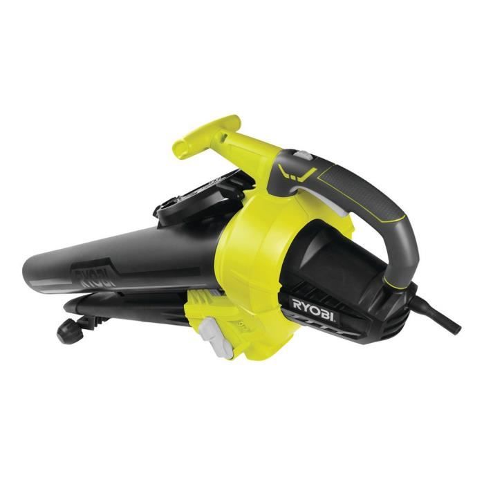 RYOBI - Souffleur aspiro-broyeur 3000 W - 3-en-1 - 2 vitesses - jusqu’a 375 km/h - aspiration 16 m³/min - broyage